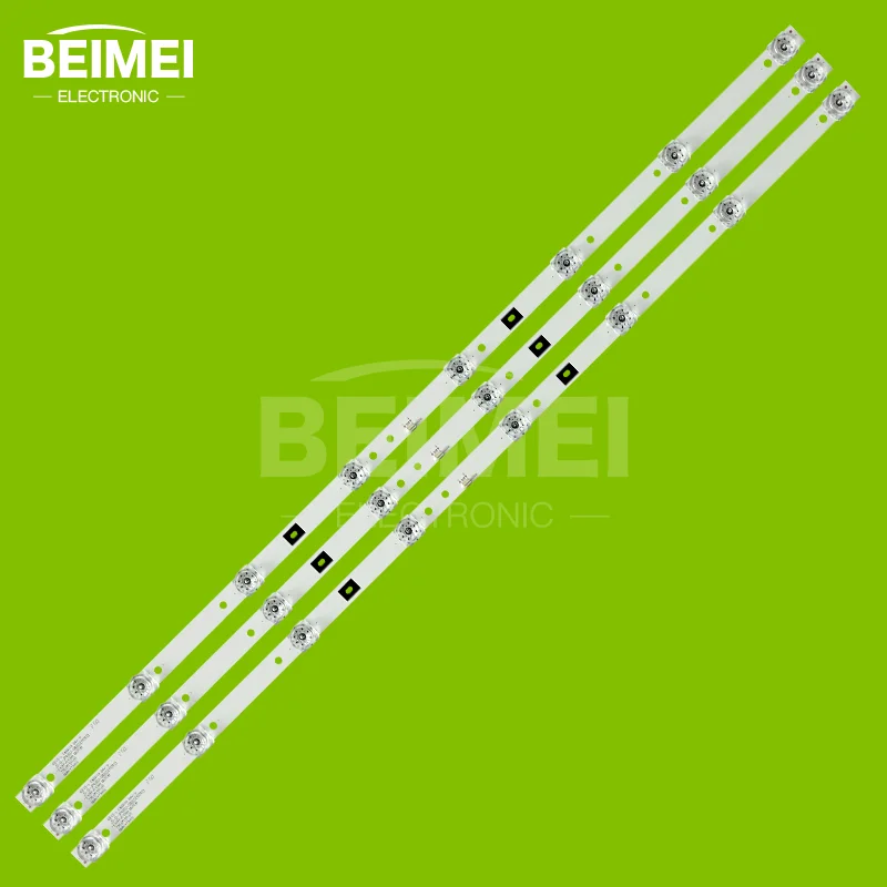 730mm Led backlight strip 8LED for Akai 42'' TV aktv4235s smart JS-D-JP42EU-082EC (70310) E42EP/K1000 6V 3PCS