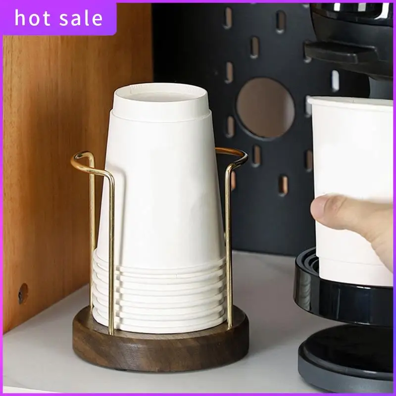 

Paper Cup Dispenser Disposable Paper Cup Holder Bar Office Cup Holder Multi-Function New Cup Extractor Cup Storage Tool Durable