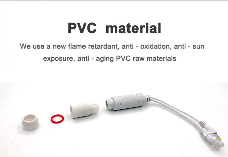 Poe Spliter 48V bis 12V Wasserdruck Video und Netzteil Kabel versorgungs modul Injektor Extender für IP-Kamera Splitter Net ap – Detail 12