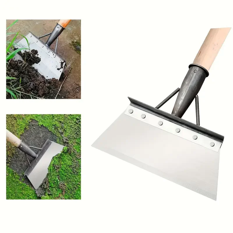 1 Piece Multi-Purpose Garden Trowel, Outdoor Garden Cleaning Trowel, Handle Not Included, Yard Weed Removal Tool