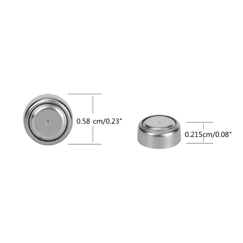 LR521 AG0 Button Cell 1.55V for Watch Remote Control Toy Calaculator LR63 SR521W SR521SW 379A 379 Coin