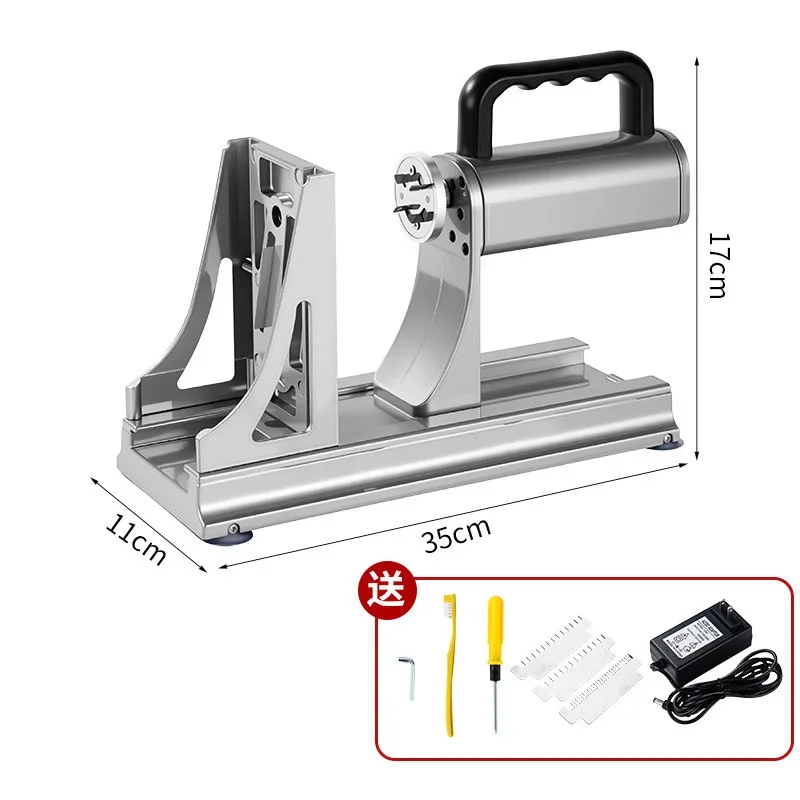 Electric Potato Shredder, Long Radish Strips, Hand-Crank Aluminum Alloy Shredder, Commercial Use for Hot Pot