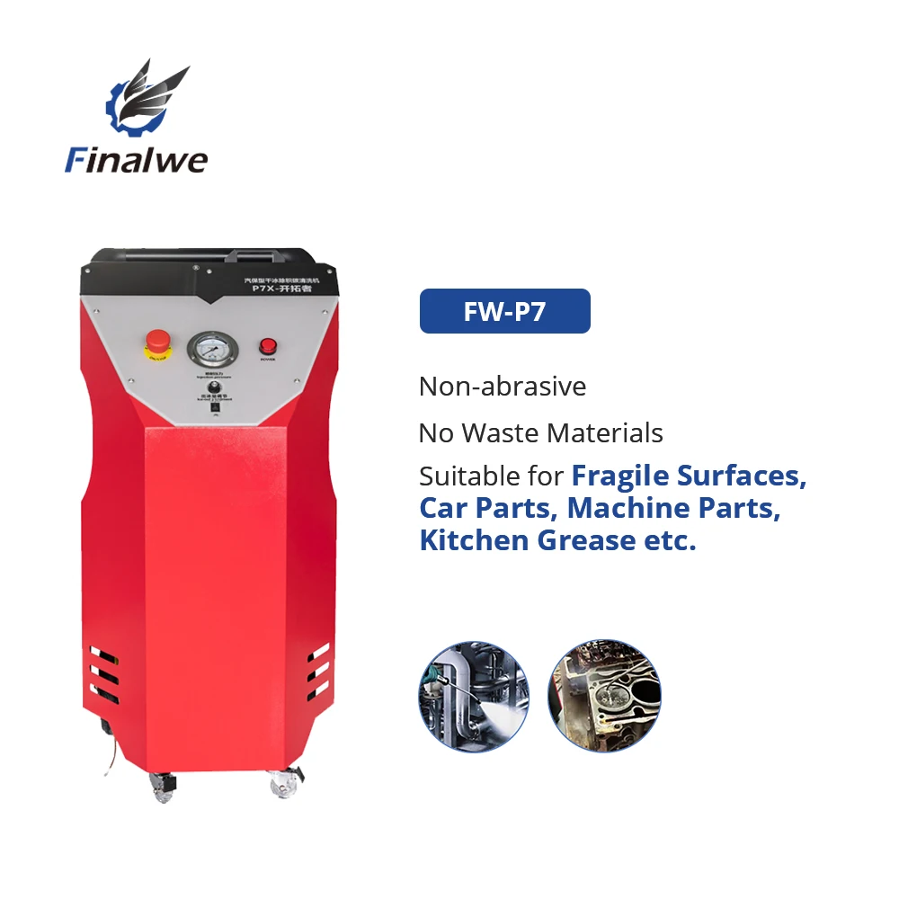 

Fin alwe 2024 Best Price Dry Ice Blasting Machine Mini Blaster FW-P7 Series Dry Ice Blasting Machine Best Price