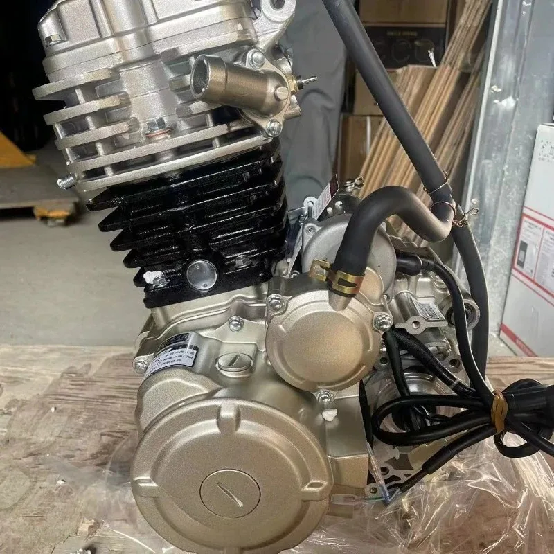Vendita calda in fabbrica per Zongshen Heavy CG350 350cc Cargo Motore per moto Motore a 4 tempi monocilindrico raffreddato ad acqua