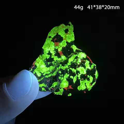 Natural America Fluorescent Willemite Mineral Specimen Healing Quartz Crystals And Stones Rock Gemstone