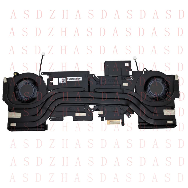 Z  For DELL Alien m15 R7 AMD 125W GN20E Laptop Cooling Fan with Heatsink 0DVK49