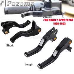 Motorcycle Finger Brake Clutch Lever For Harley Sportster 1200 883 Custom Hugger XLH883HUG Sport XL1200S Roadster XL883R 1993-03