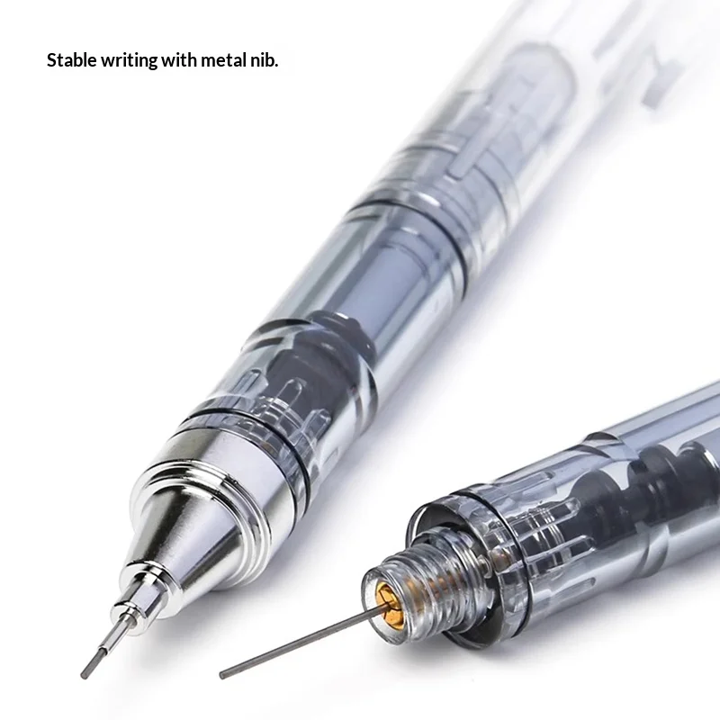اليابان تومبو مونو ماتي قلم رصاص ميكانيكي شفاف 0.3/0.5 مركز منخفض الجاذبية يهز الرصاص الأساسية لوازم مكتبية