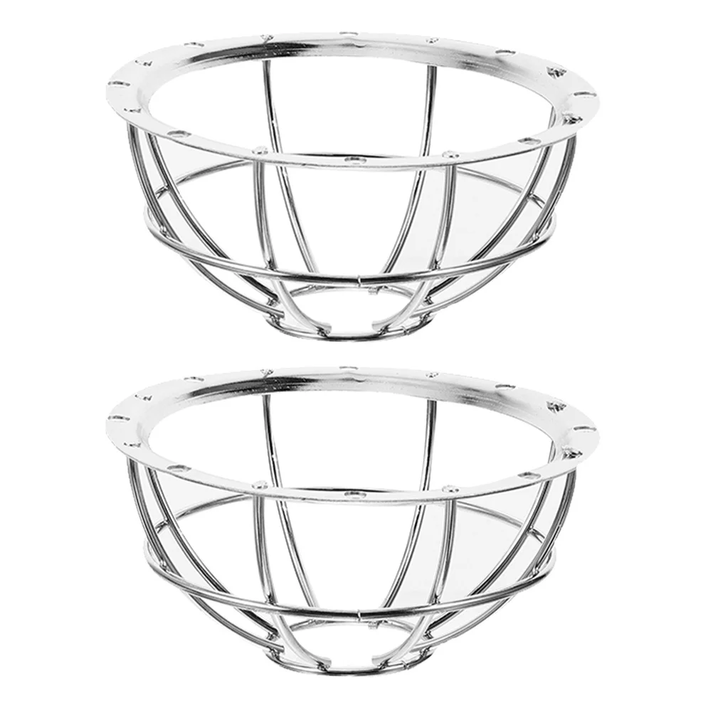 

2Pcs Smoke Cage Heavy Duty Metal Guard Protection Cover Tamper Proof Sensor Shield for Sprinkler Heads and Fire Alarms