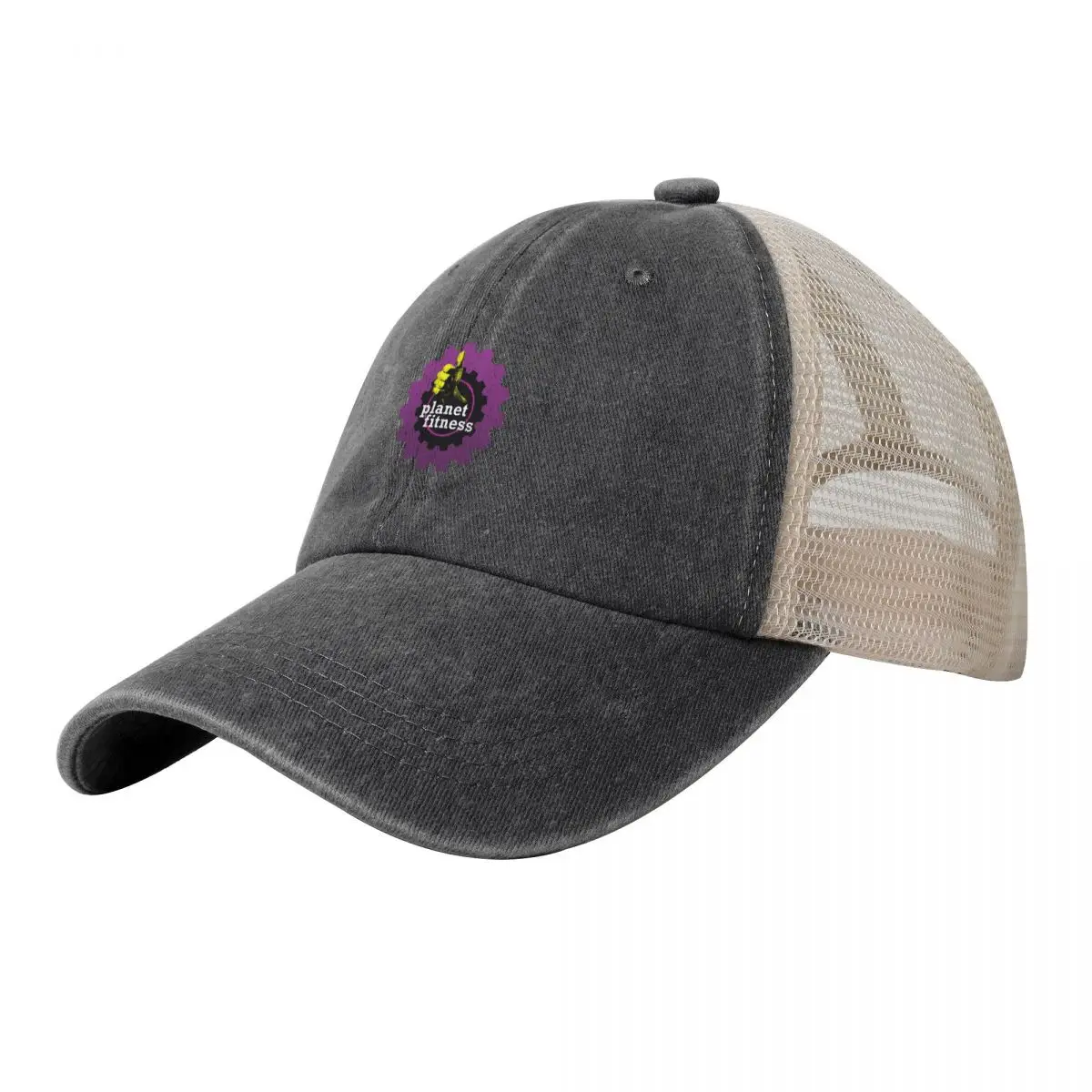 

planet fitness Cowboy Mesh Baseball Cap Horse Hat Beach Outing Golf Men Luxury Brand Women's