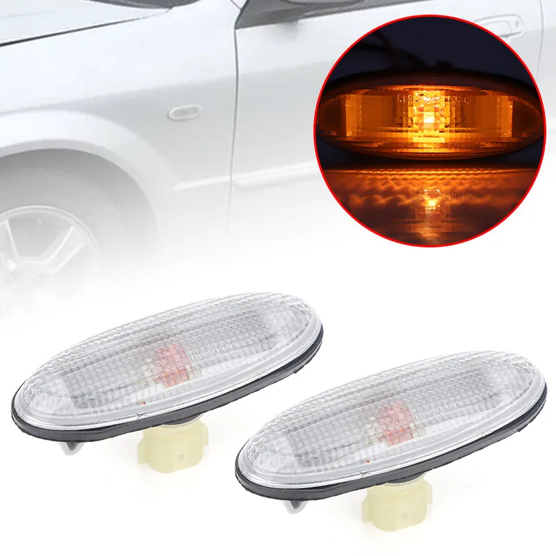 

Left Right Car Side Marker Light Fender Repeater Lamp Turn Signal Indicator For Mazda 323 626 323F MPV Premacy Tribute B01W51120