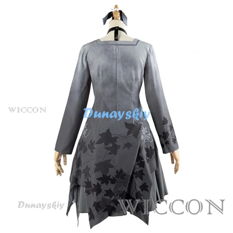 2025 11 ملون! Asahina Mafuyu فساتين وشعر مستعار 25 Nightcord OWN الباروكات أغطية الرأس PRSK أزياء المسرح المعبود الافتراضي