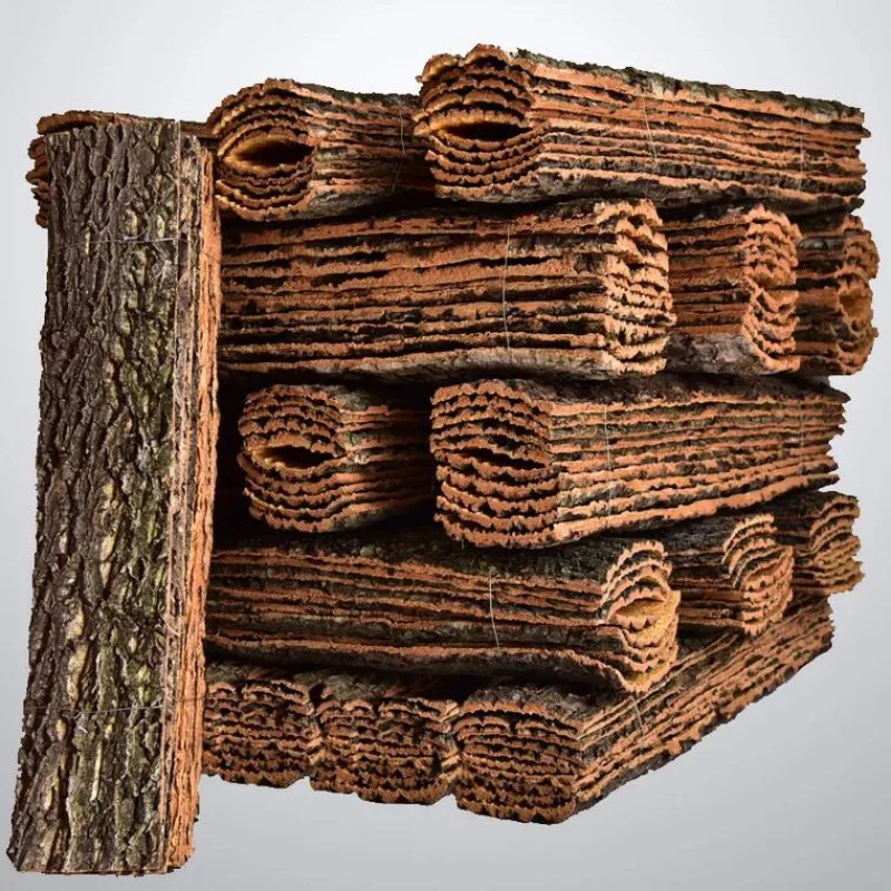 Natural Tree Bark Wood Drift wood for Aquarium Champagne Bark Drift wood Fish Tank Landscaping Aquarium Drift wood Accessories