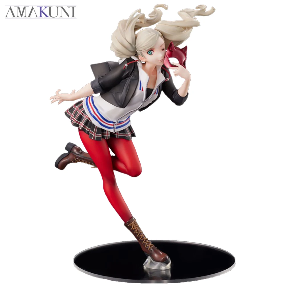 

Оригинальный Новый AMAKUNI Persona 5 Royal Takamaki Ann (школьная форма Ver.) Масштаб 1/7, 200 мм, красивая аниме-фигурка, модель, орнамент, игрушки