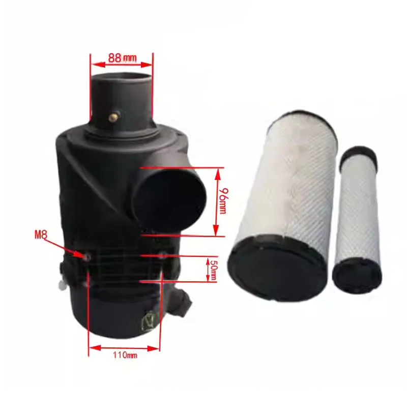 Untuk Rakitan Filter Udara Forklift K1634 Elemen Filter Udara Perumahan Filter Udara 1 Buah Baru