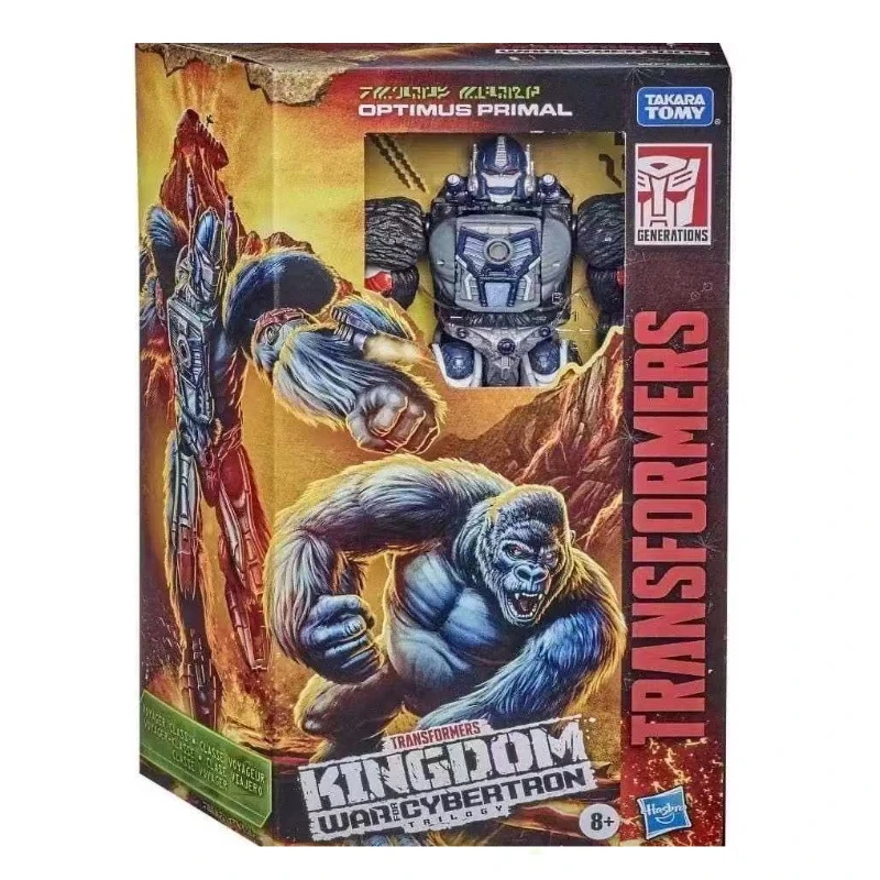 Nuevo inventario Transformador G1 Capitán chimpancé juguetes animados Kit de garaje ‌ Art Toy festival regalo anime personaje recoger modelo