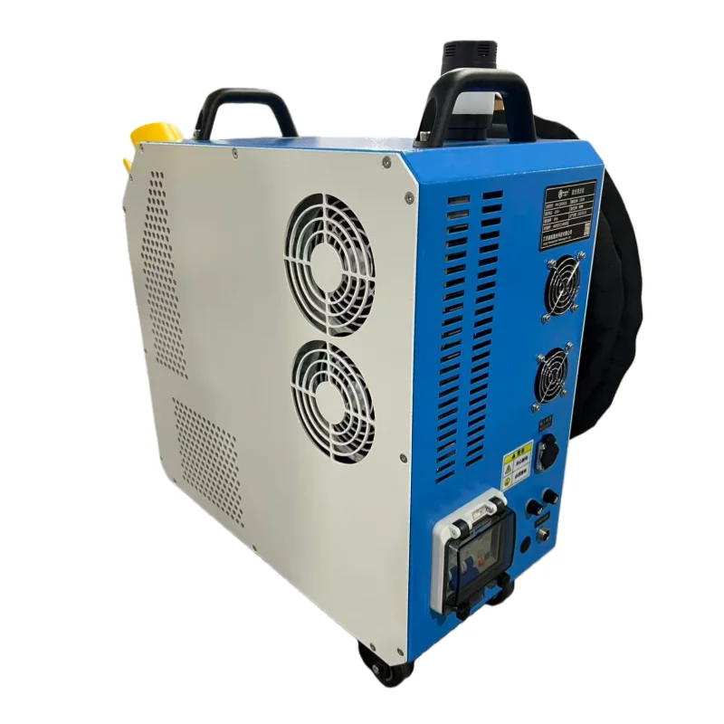 300W 220V Pulsed Laser Rust Removal Cleaning Machine Water Cooled Portable Handheld Easy Operate Metal High Efficiency Oxide