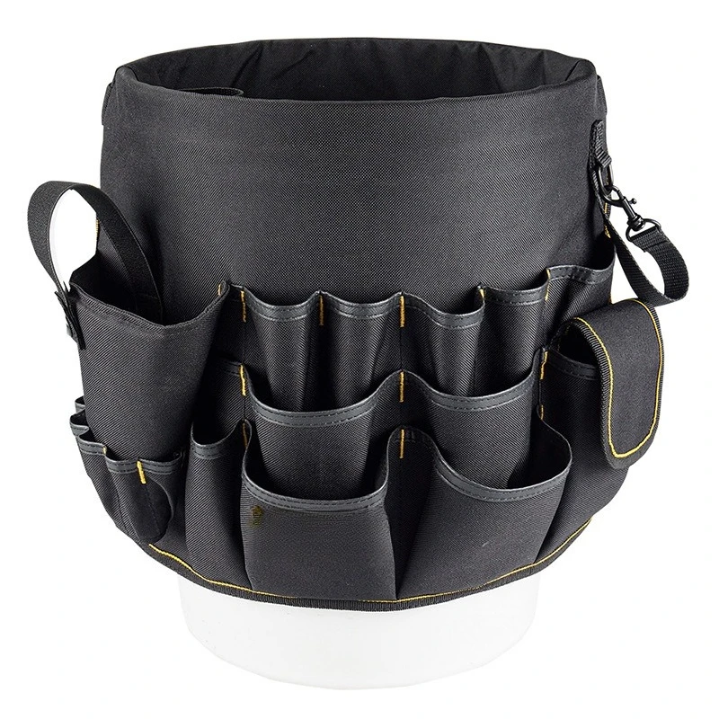 Hardware Tool Bucket Bag Multi-functional Maintenance Tool Kit  After The Bucket Is Set with A Diameter of 30*28cm