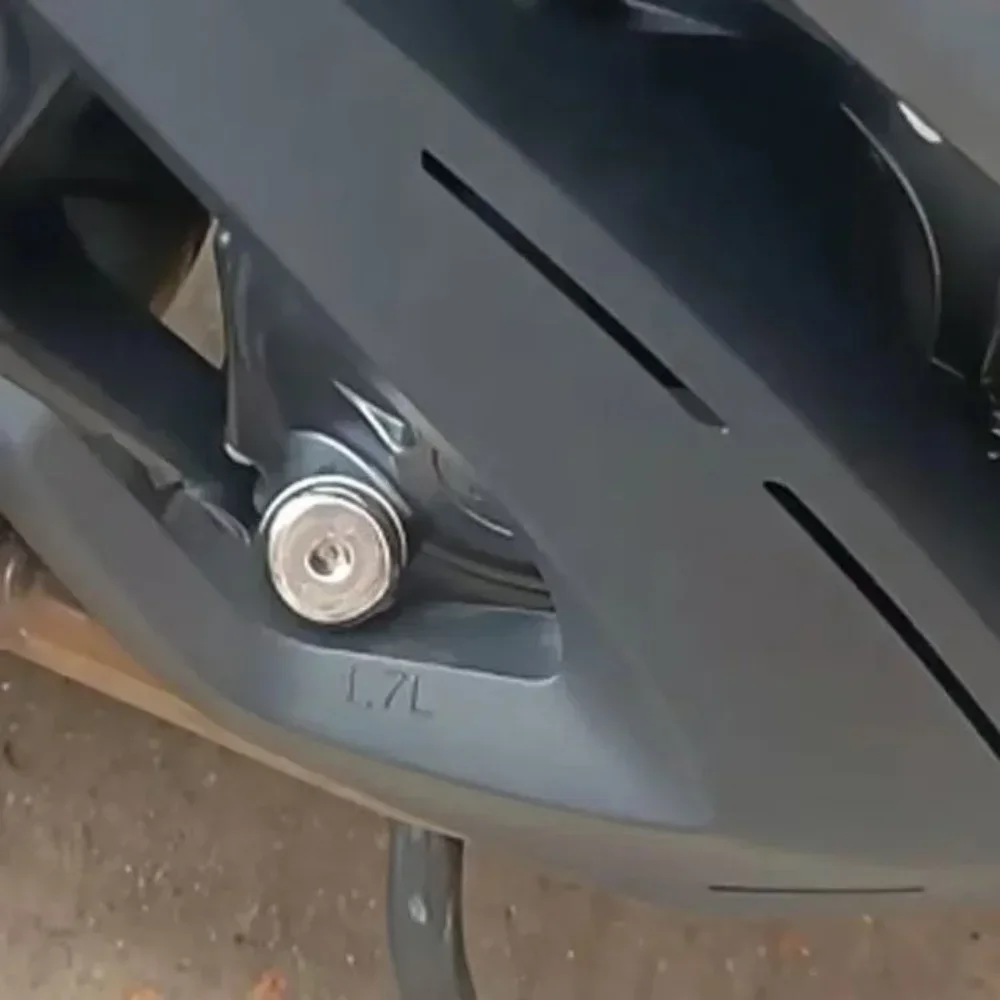 ZONTES 350E 350D 350 メートルカスタマイズされた盗難防止スクリューキャップスケールカバーオイルディップスティックオイル入口 M350 D350 E350 350 D E