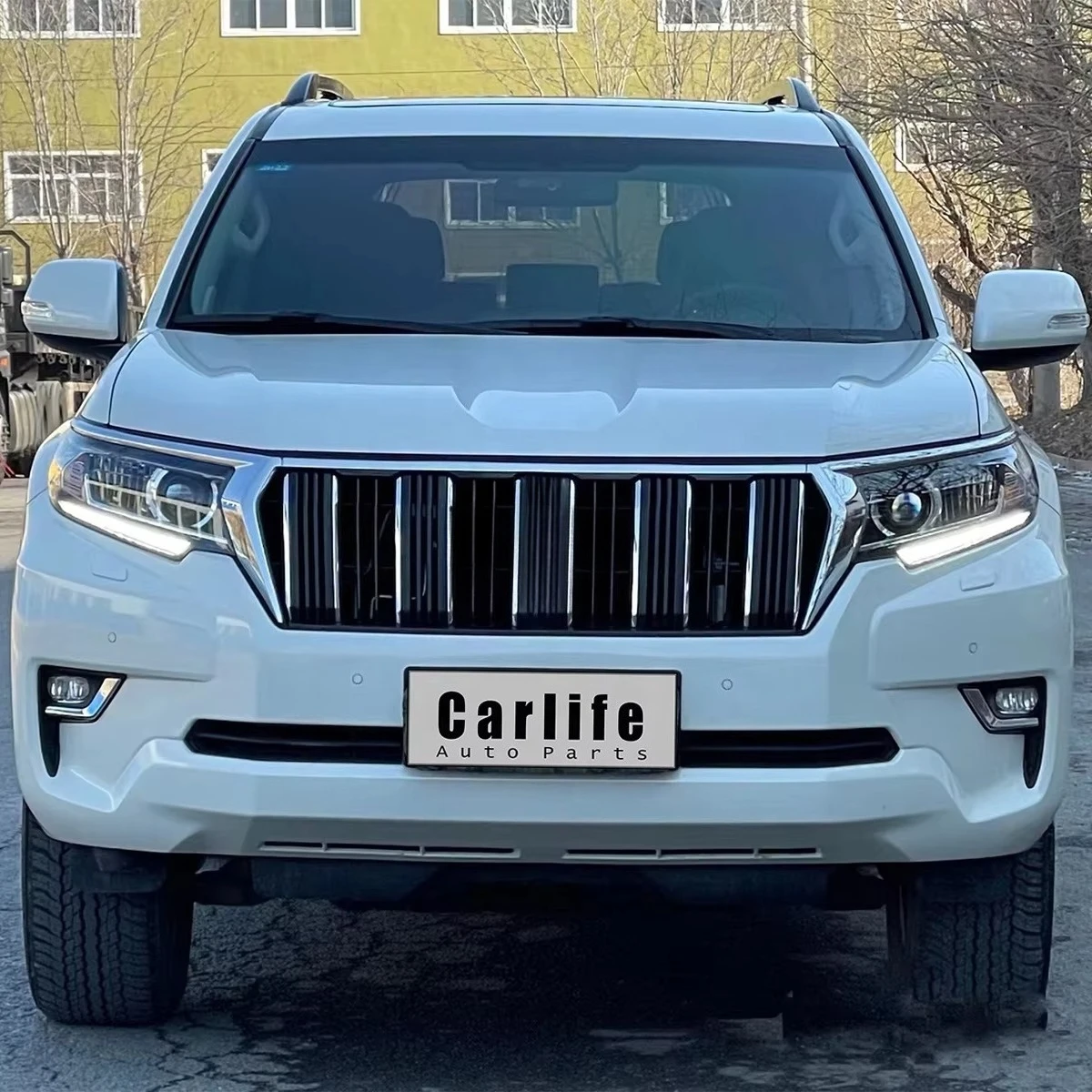 

Car Bumpers Body Kits for toyota Land Cruiser Prado Fj150 2010-2017 Upgrade 2018-2020 Model with Bumpers Grilles