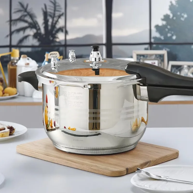 

20Cm energy saving 304 stainless steel pressure cooker 4L minutes environmentally friendly pressure cooker