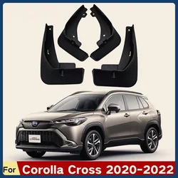 Mud Flaps For Toyota Corolla Cross 2020 2021 2022 2023 2024 Splash Guards Fender MudFlaps Front Rear Mudguards Car Accessories