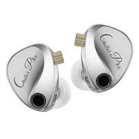 KZ-auriculares intrauditivos Hifi Castor pro, cascos con controlador dinámico Dual, tapones para los oídos con cable para EDX pro ZS10 ZSN pro