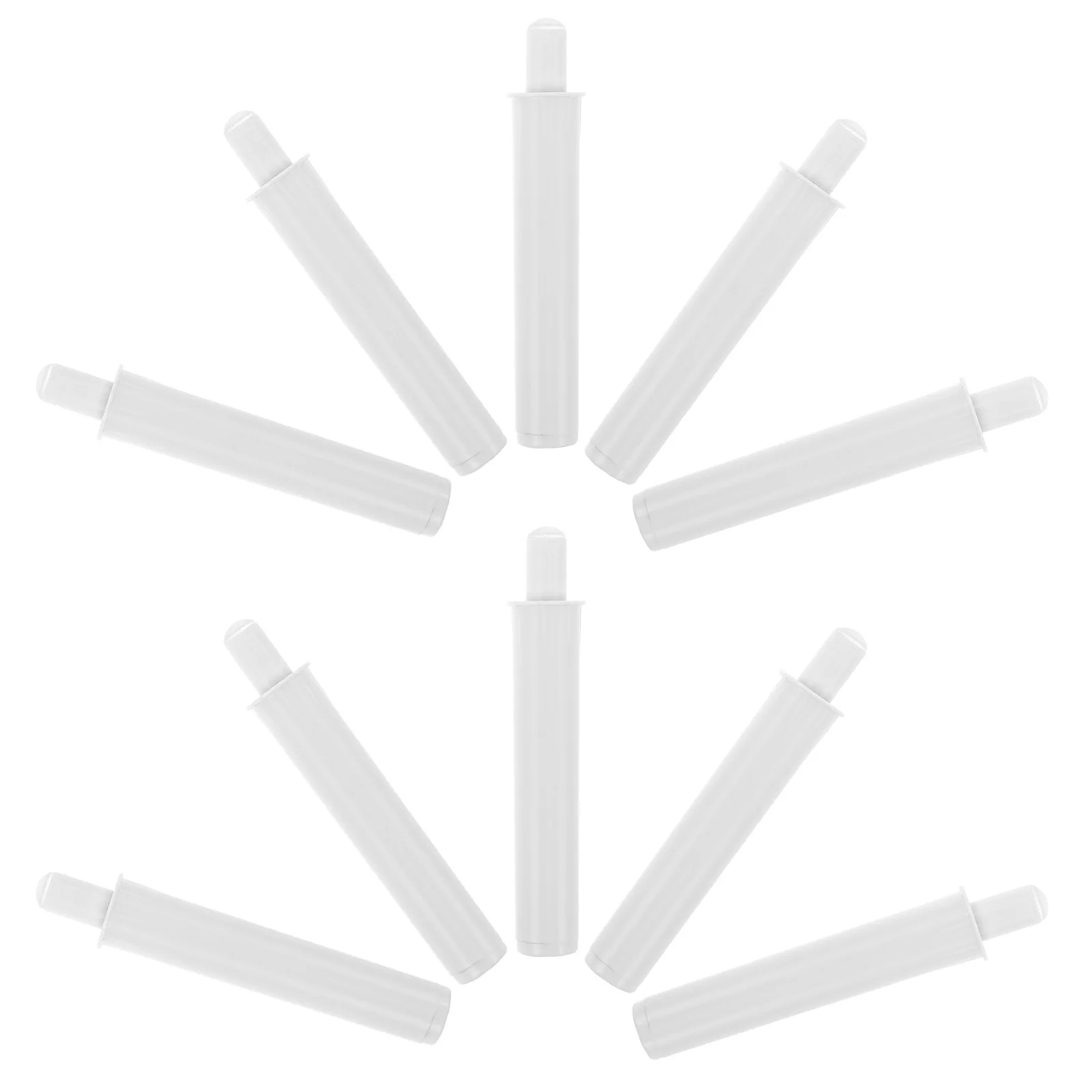 

10Pcs Soft Close Cabinet Damper Hydraulic Piston for Wardrobe Door and Trash Can Lid Noise Reduction Damping Replacement