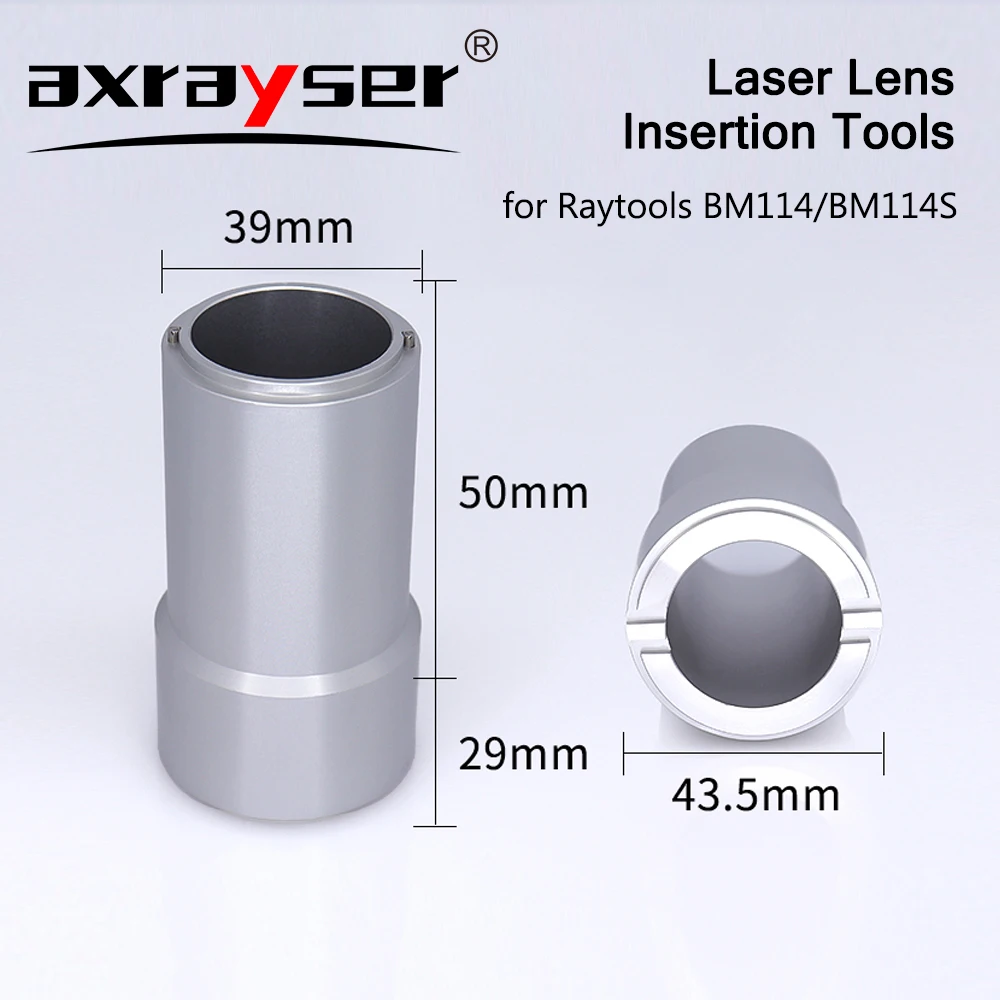 Laser Lens Insertion Tools for Raytools Precitec WSX D28 D30mm Adjustiable 15-55mm Focusing Collimating Removal Installation