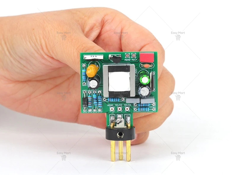 Microphone Circuit Board U87 103 105 240 and Other Large Diaphragms 48V Replacement Repair Upgrade DIY Microphone Board