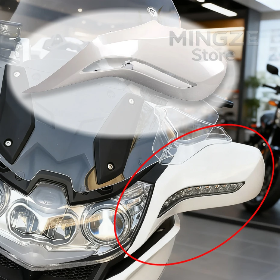 

For CFMOTO 650TRG 650TR-G 650trg State Guest Left and Right Rearview Mirror Protection Plate Reflector Shell Decoration Cover