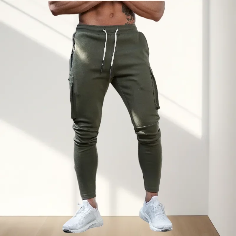 Monos deportivos de camuflaje para hombre, pantalones ajustados de entrenamiento para correr