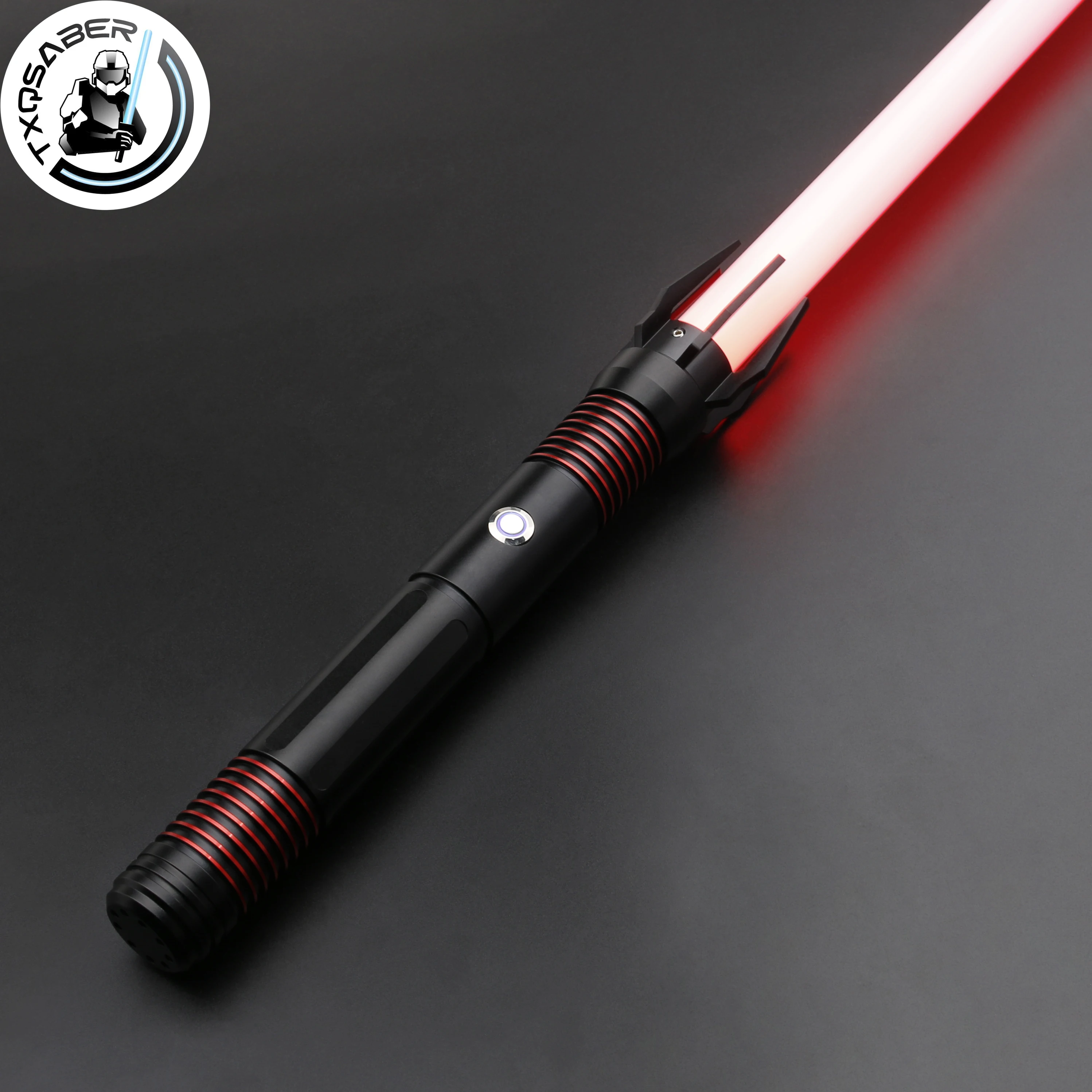 TXQSABER Lightsaber Heavy Dueling Talon Light Sword Smooth Swing Blaster FOC 12 Colors Changing Metal Hilt Laser Sword Toys