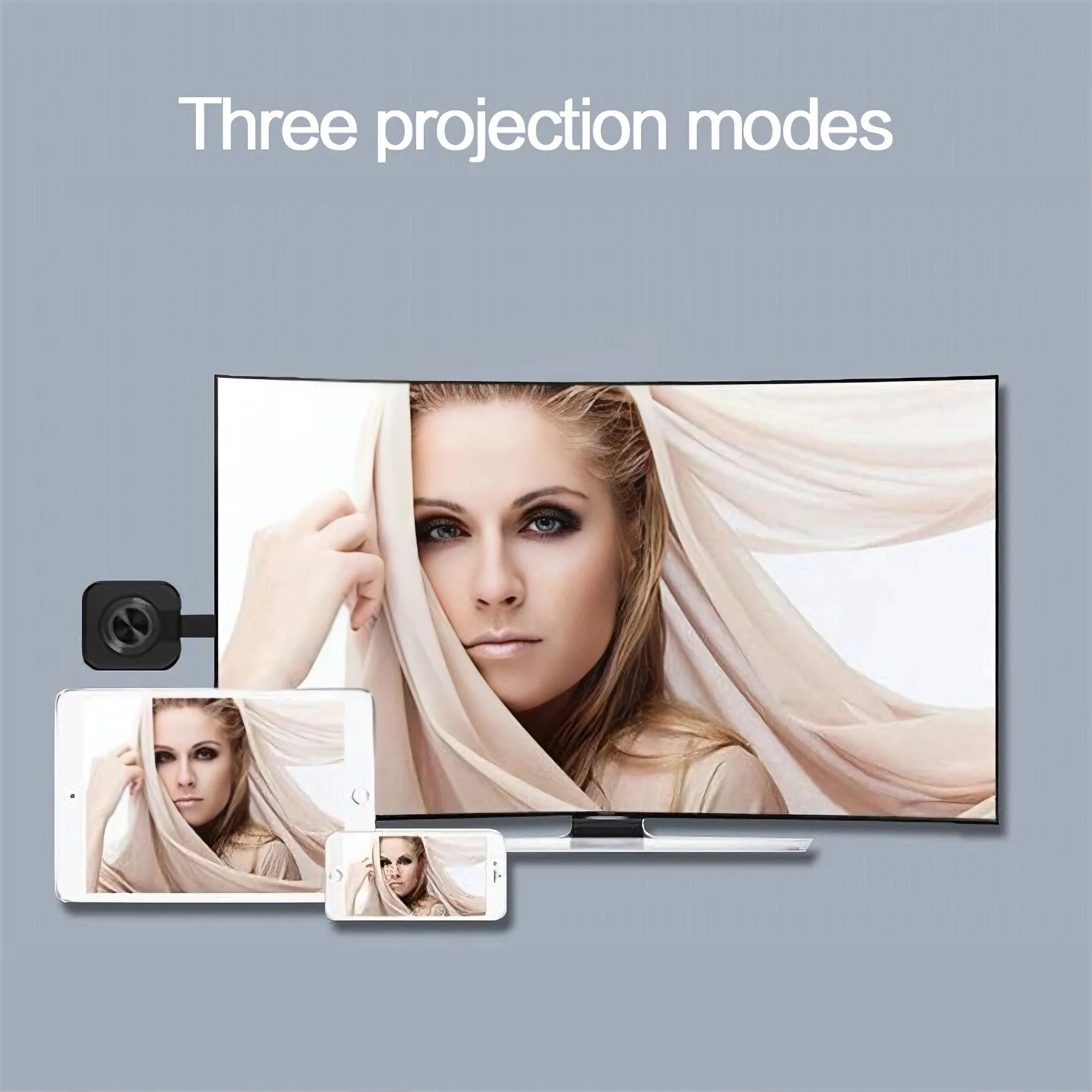 WiFi Receiver Audio Video Transmitter Phone Projector HDMI-Compatible Mirroring Screen Display Adapter for PC TV Receiver