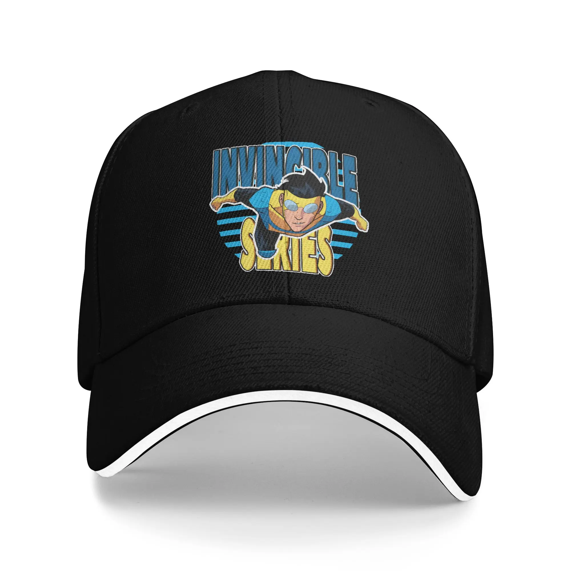 Invincibles Mark Grayson Retro Series Art Sun Baseball Cap Summer Male Trucker Hat Sun-Proof y2k Outdoor Sports Baseball Caps