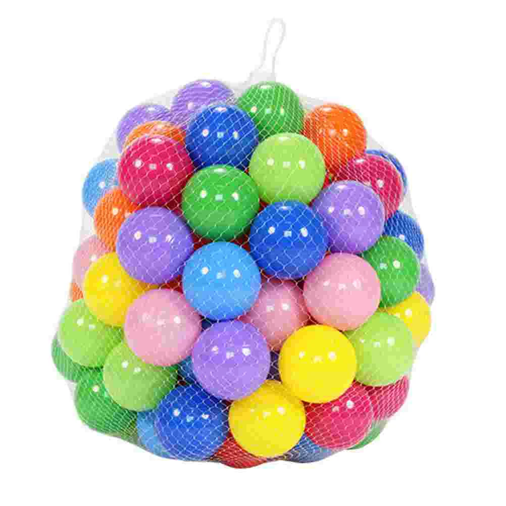 

50/60/100pcs Children's Pool Balls Colorful Soft Plastic Ocean Water Pool Ocean Wave Outdoor Playground Play