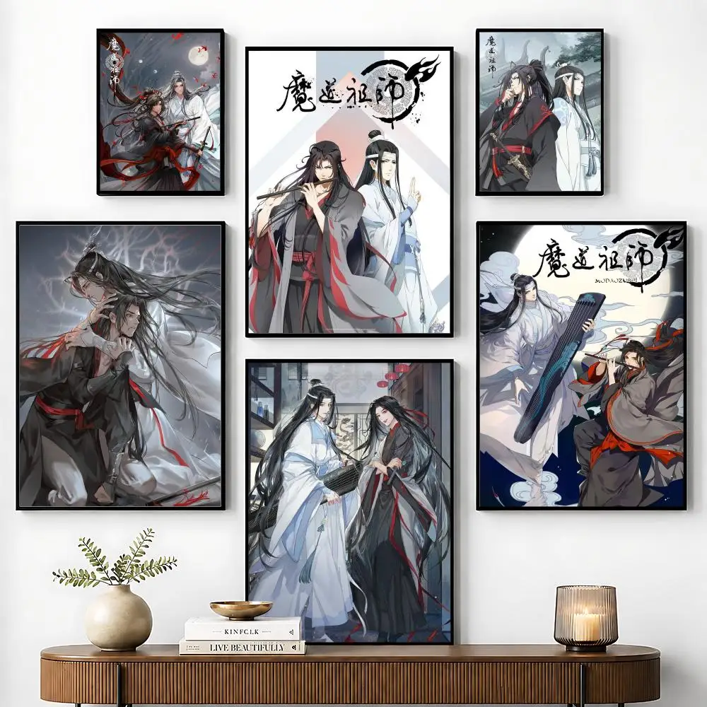 G-Grandmaster of Demonic C-Cultivation Poster Perfect Sticker Self Adhesive for Office Home Theater Wall Art Decor Fancy Gift