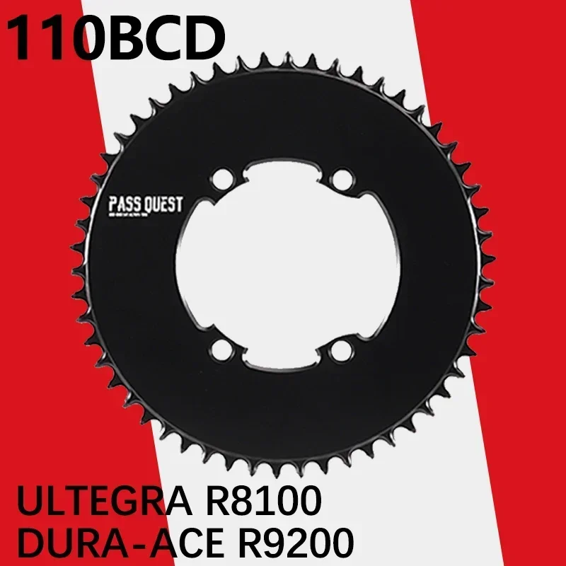 110 BCD Narrow Wide Chainring for Shimano ULTEGRA R8100 DURA-ace R9200 Crank Round Mtb Single Chainring 36T-60 T Road Bike