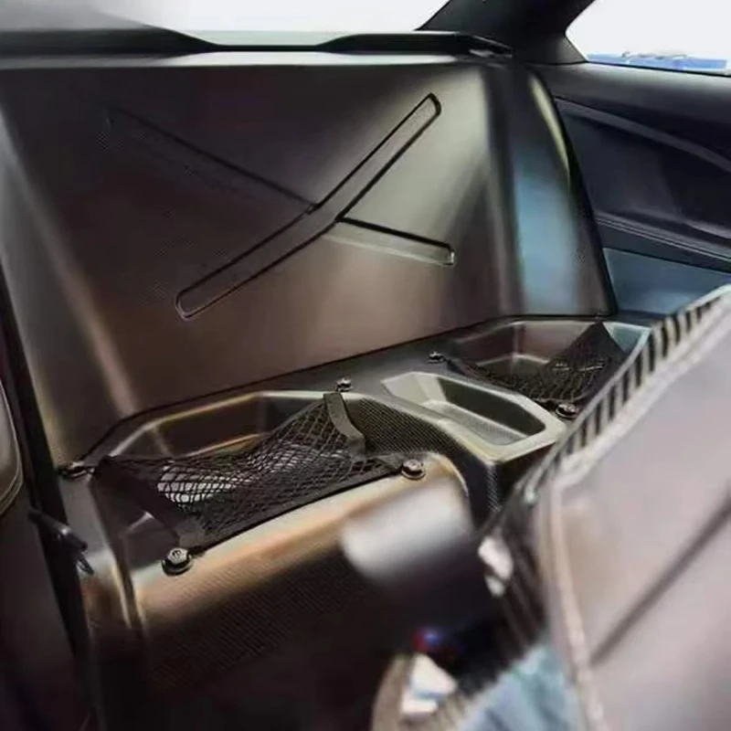 Custom Fit Dry Carbon Fiber Rear Seat Delete Kit Fit for G8X F8X E92 M2 M3 M4 PU Style Body Kit