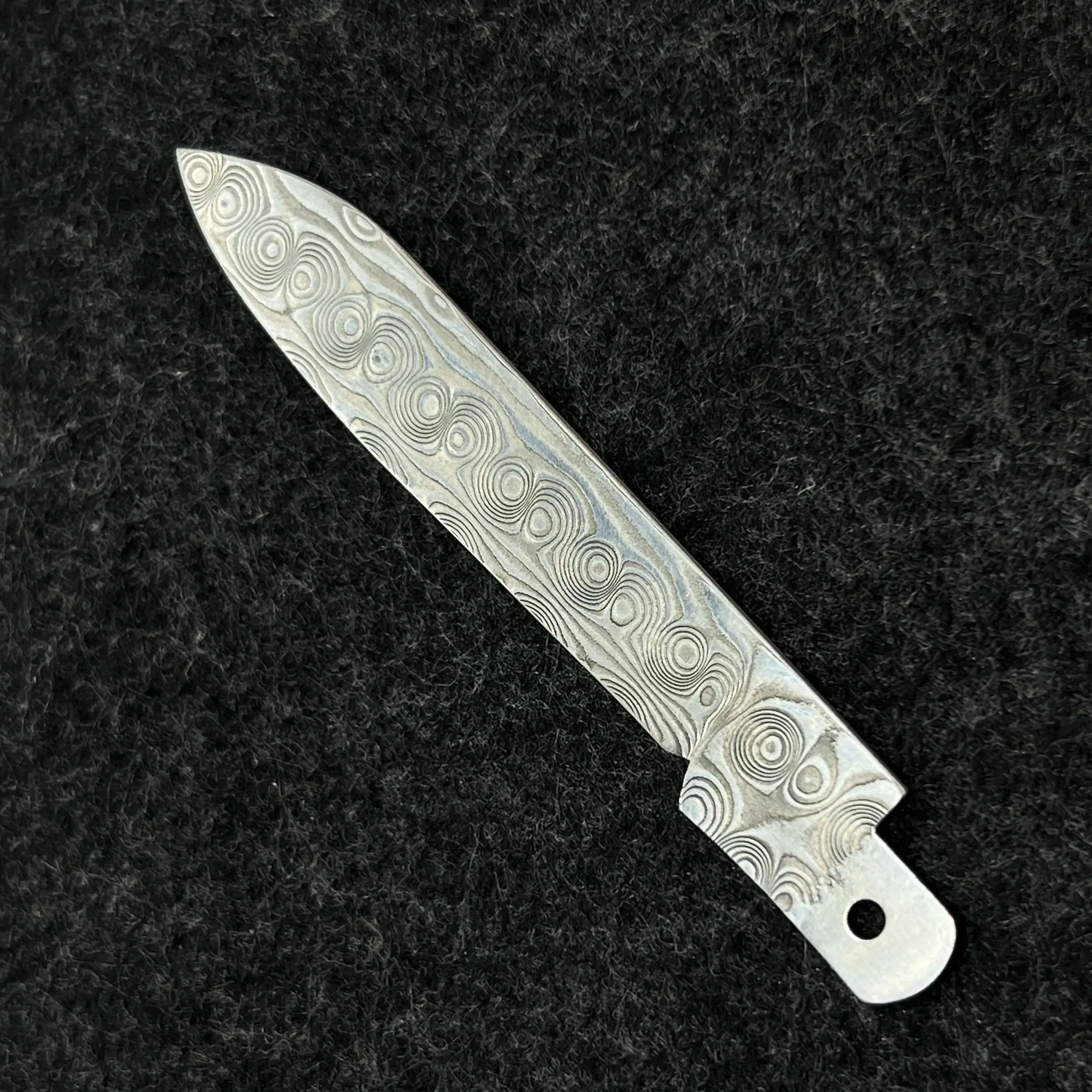 1 Pcs Handmade Damascus Powder Steel Replacement Blade for 91mm Victorinox Swiss Army Knife SAK DIY Accessories