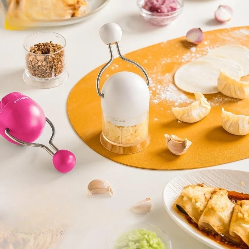 Seasoning, mashing garlic, stirring garlic, cutting minced garlic, chopper, household manual multi-functional artifact