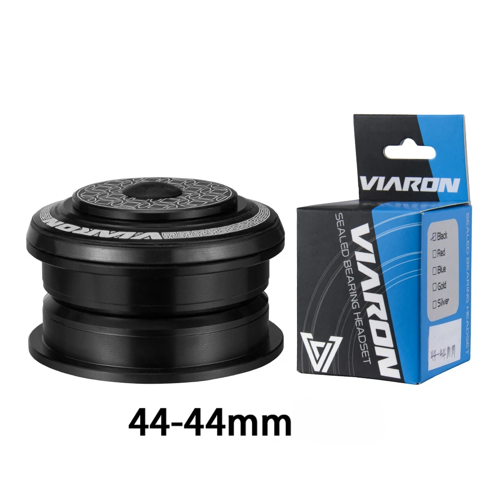 VIARON MTB Fahrrad-Steuersatzlager Rahmenkopfrohr-Zubehör Fahrradteile 34MM Gedichtetes Lager 44MM Halbintegrierte Steuersätze – Detail 11