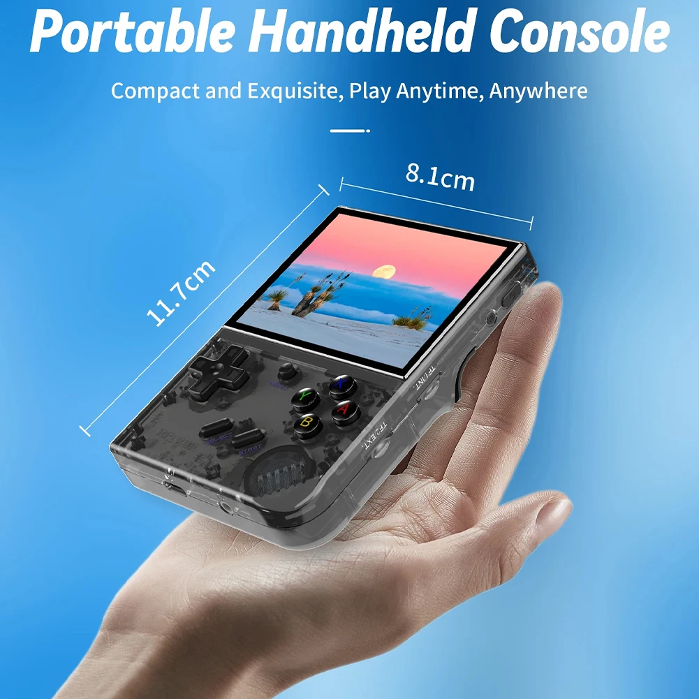 Imagem -06 - Plus Retro Handheld Game Console 3.5 Ips Screen 3300mah Bateria Recarregável Console de Jogos Portátil Rg35xx