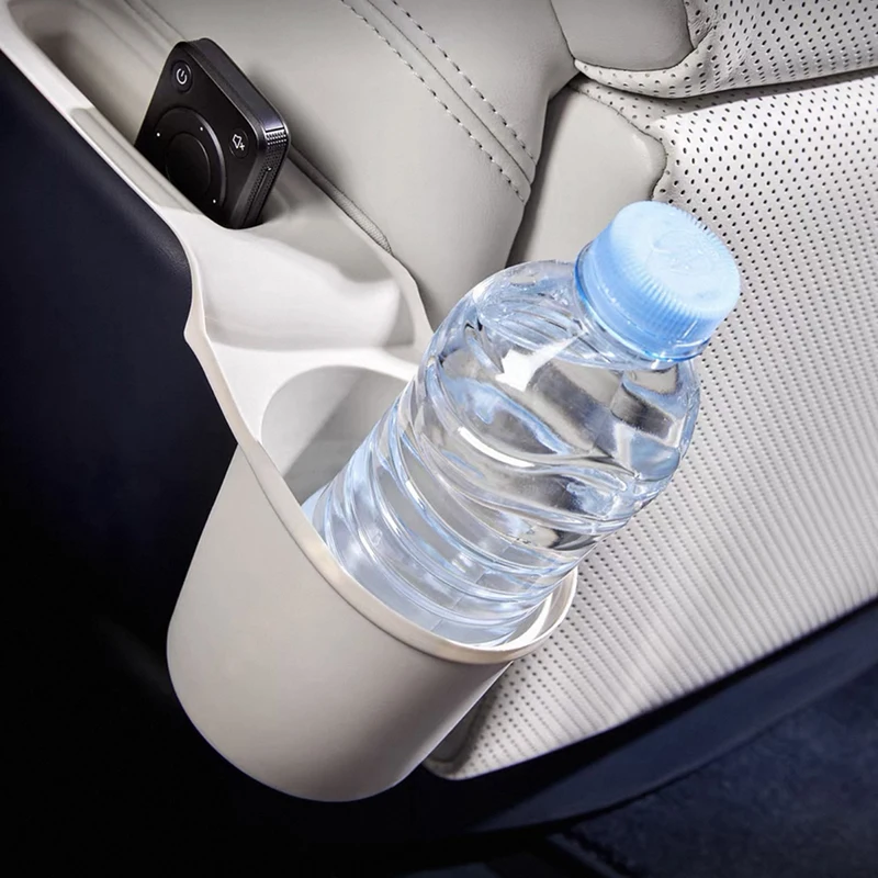 For Zeekr 9X 2025 2026 Car Styling Second Row Seat Phone Slot Water Cup Storage Mat Silicone Storage Box Auto Accessories