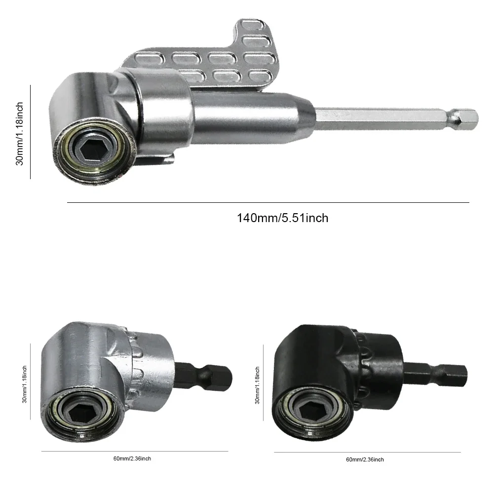 105 Degree Angle Screwdriver Socket Holder Adapter Replacement Batch Head Corner Device Power Drill Screwdriver Bits Tool