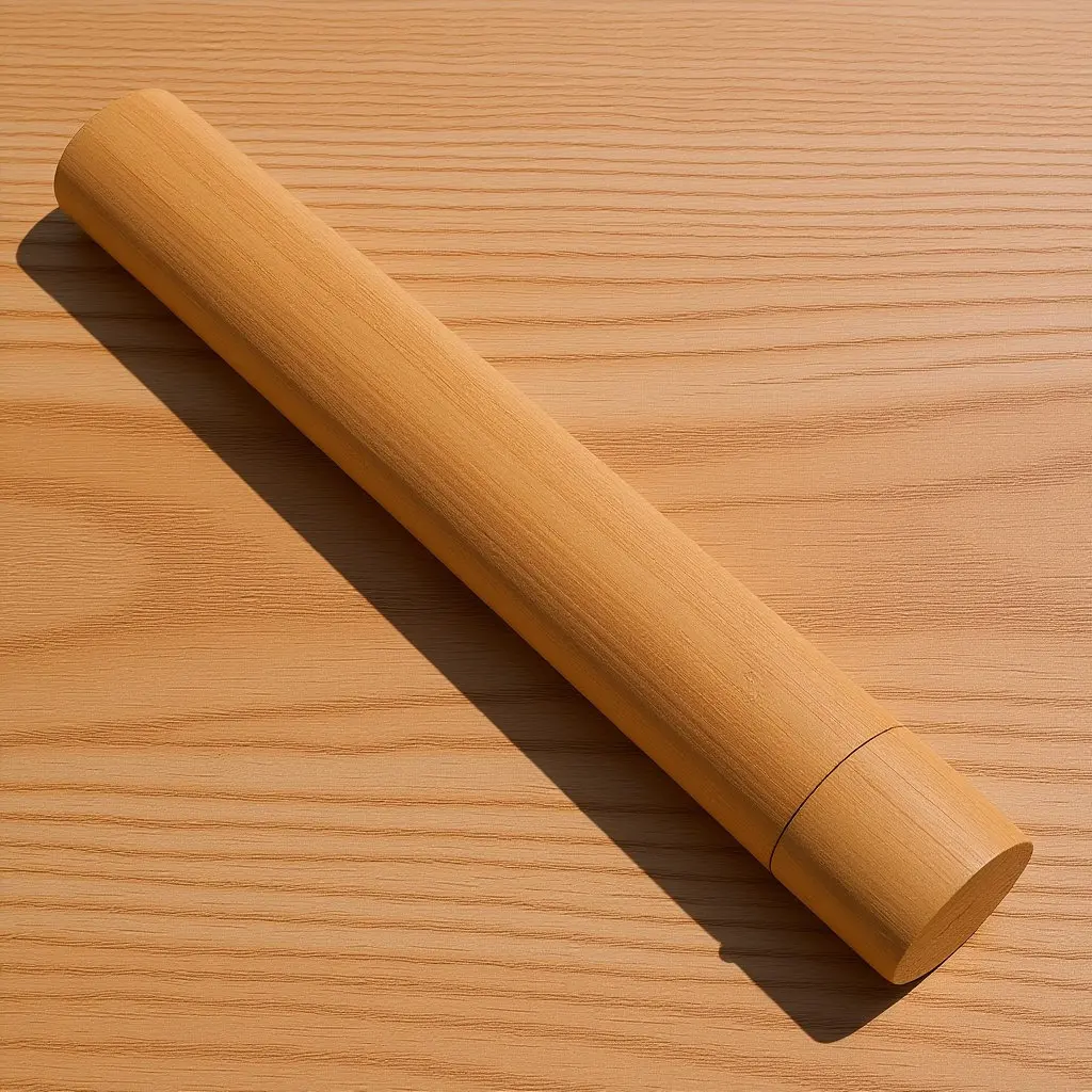 

Sturdy Bamboo Poster Tube Small Round Mailing Tube for Art Prints Posters Scrolls Plans Paper Storage Transport Safe