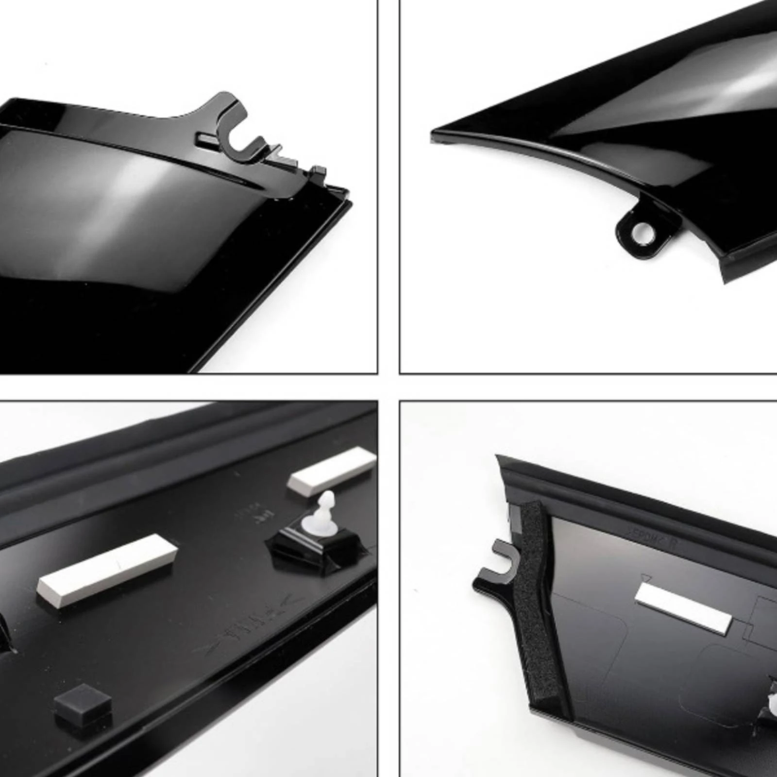 Windshield A-Pillar Trim Weather-Resistant A-Pillar Trim Exterior Garnish Cover Long-Lasting Sturdy for DIY Mechanics