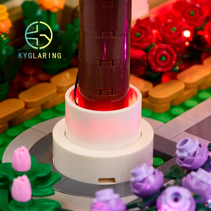 Kyglaring Light Kit For 21353 The Botanical Garden Building Blocks LED Kit Toys (NOT Include the Model)