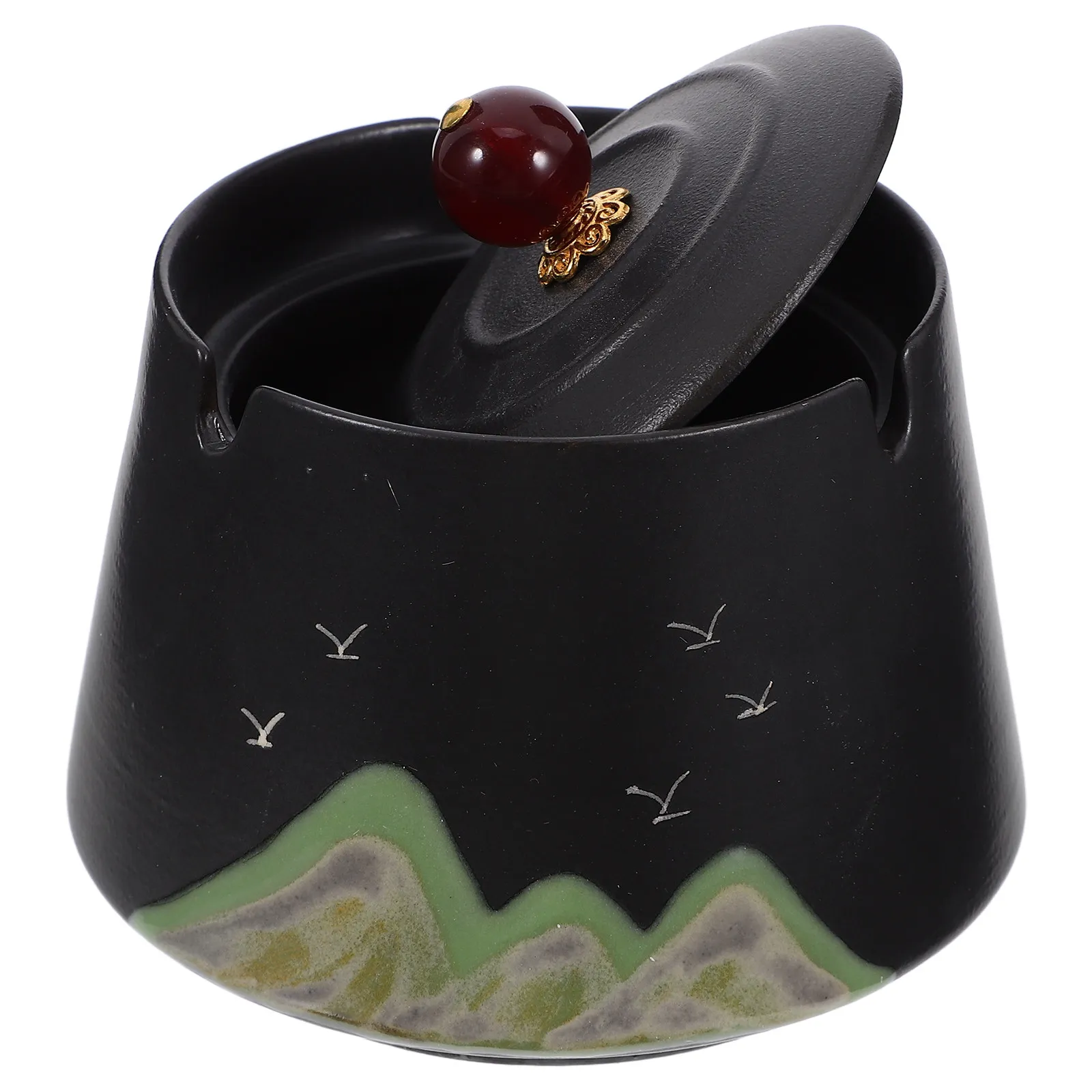 

Уличная бездымная пепельница с крышкой для сигар и сигарет, для патио