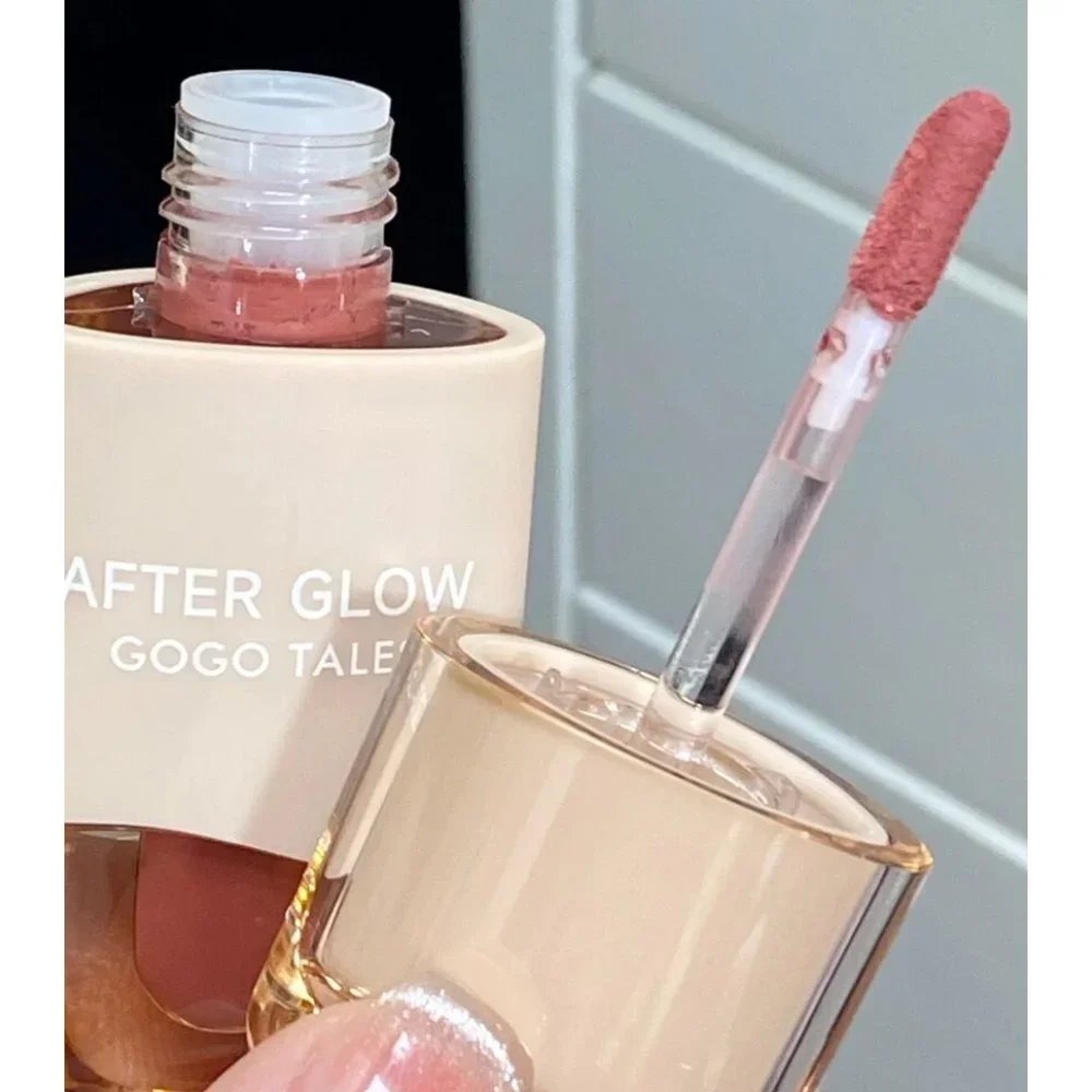 Gogotales Lipstick Creamy Lip Mud Nude Lip Glaze Matte Natural Long-lasting Non-stick Cup Pink Red Tint Korea Makeup Cosmetics